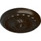 Ekena Millwork Flower Spiral Ceiling Medallion (Fits Canopies up to 2"), Hand-Painted Bronze, 12 1/4"OD x 2 1/4"P CM12FLBZS - alternate 4